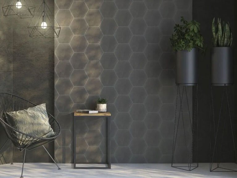 revestimento hexagonal ceral